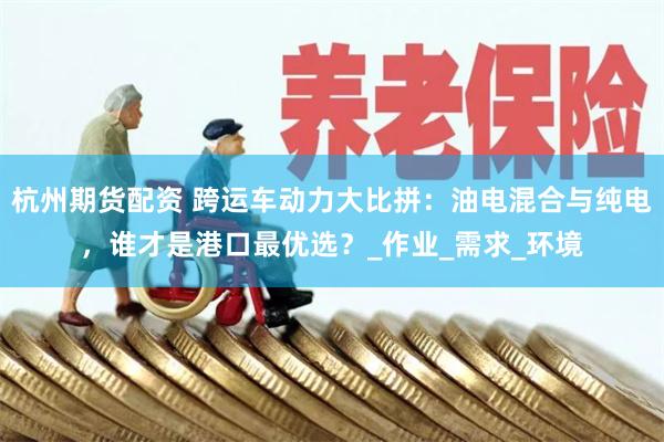 杭州期货配资 跨运车动力大比拼：油电混合与纯电，谁才是港口最优选？_作业_需求_环境